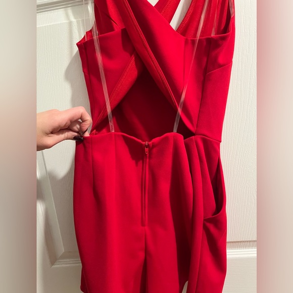 Red Shorts Romper/jumper Medium. NWT. - Picture 5 of 7